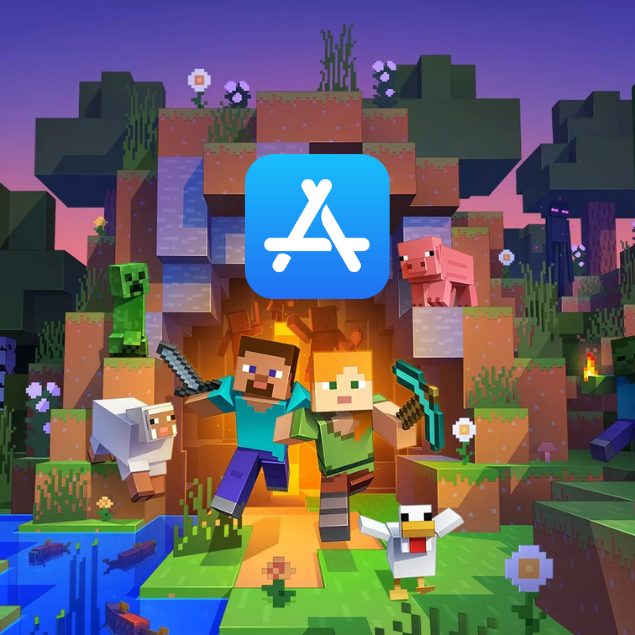 Minecraft Bedrock para iPhone / Appstore