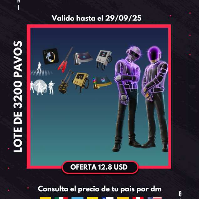 Lote de Daft Punk via regalo