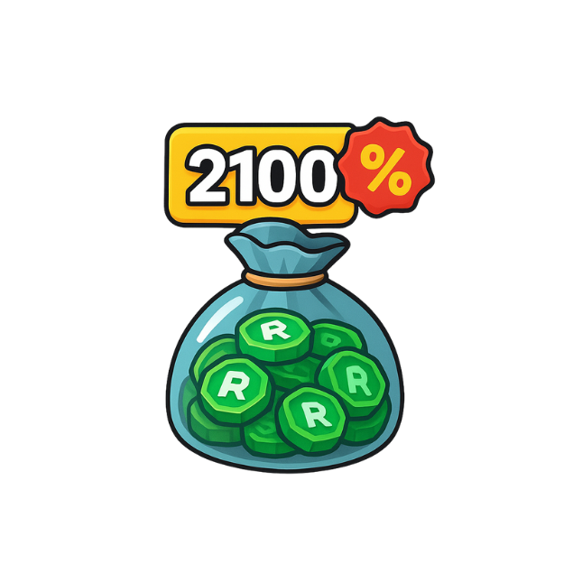 Promo 2100 Robux