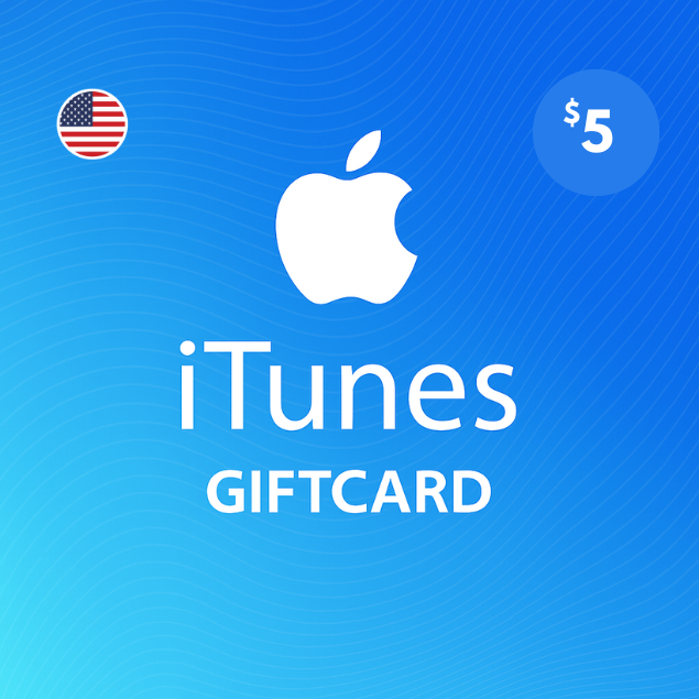 Gift Card Apple 5$
