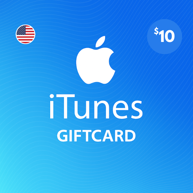 Gift Card Apple 10$