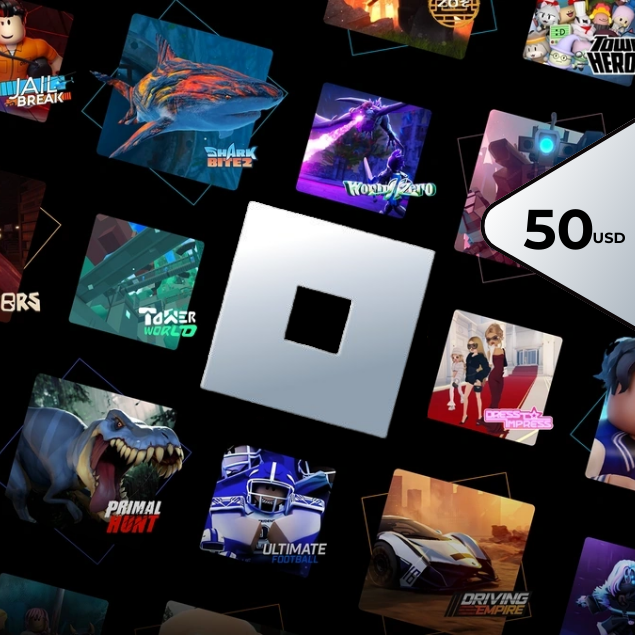 Roblox Gift Card 50 USD